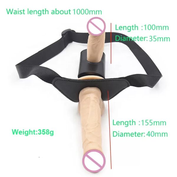 Lesbian Double Dildo Strap-On Sex Toy - 20 - Image 4
