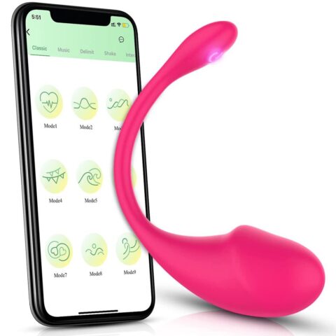 Phone App Controlled Wearable Egg Vibrator Sex Toy - 143