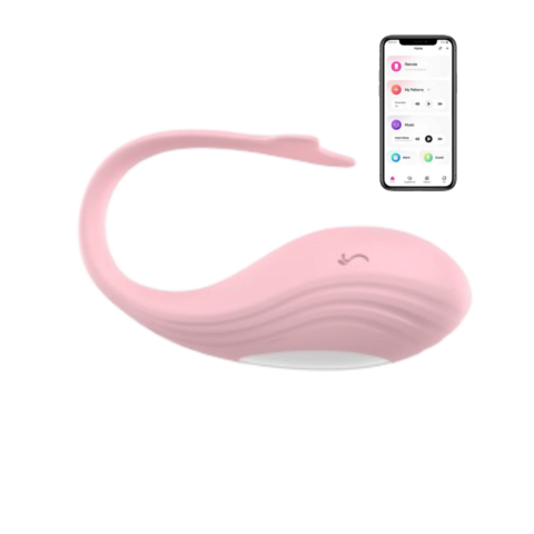 Phone App Controlled Whale Vibrating Egg Vibrator Sex Toy - 133
