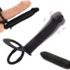 Double Penetration Penis Strap On Dildo Vibrator Sex Toy - 101