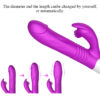 Rechargeable Thrusting & Expanding Rabbit Vibrator Sex Toy - 45 - Image 5
