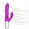 Rechargeable Thrusting & Expanding Rabbit Vibrator Sex Toy - 45 - Image 4