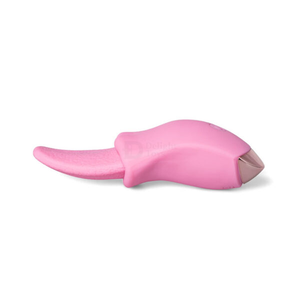 Silicone Tongue Vibrator Rechargeable Sex Toy for Women - 37