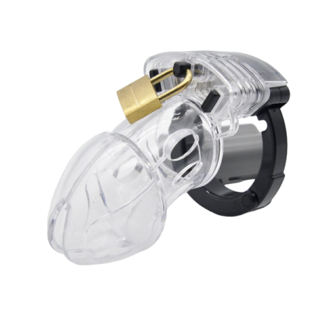 Male Chasitity Cock Cage Plastic - 107