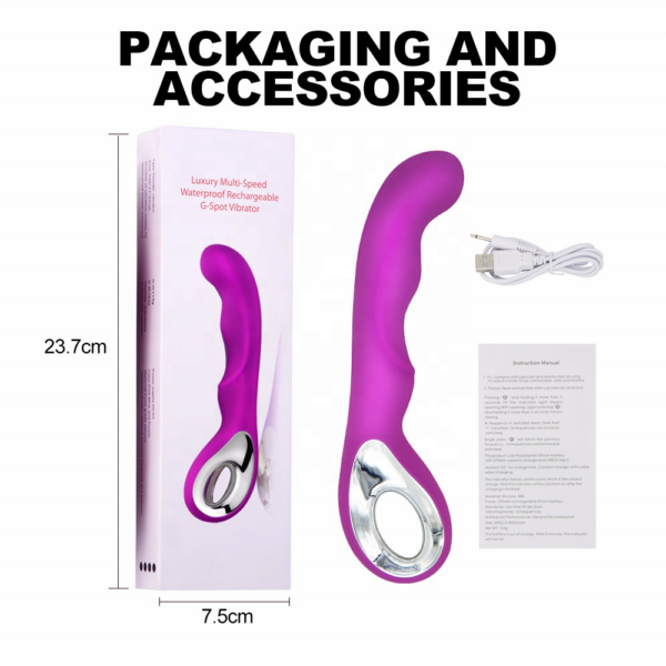 Powerful 10 Modes Rechargeable Vibrator Sex Toy - 89 - Image 4