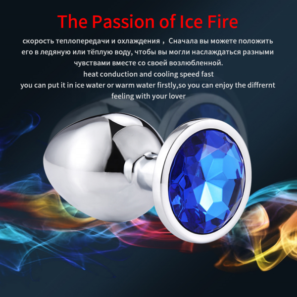 LKSexToys Metal Butt / Anal Plug Sex Toy SMALL - 67 - Image 3