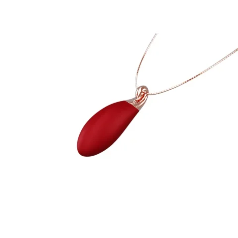 Women’s Rose Pendent Vibrator Sex Toy - 129
