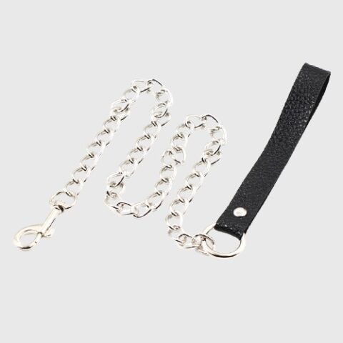 Leather Collar Chain - B02