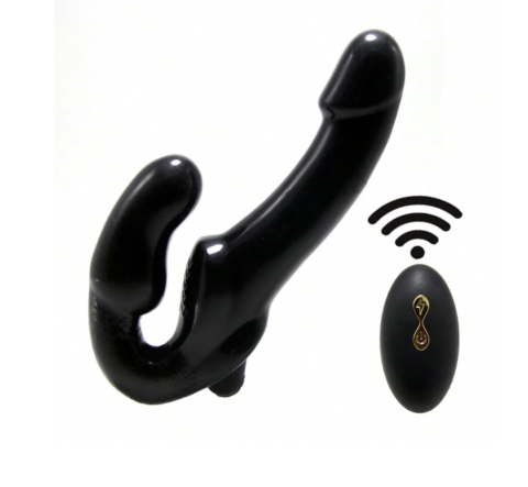 Strapless Strapon Dildo Rechargeable Vibrator - 106