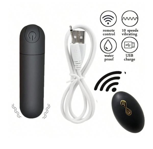 Strapless Strapon Dildo Rechargeable Vibrator - 106 - Image 2