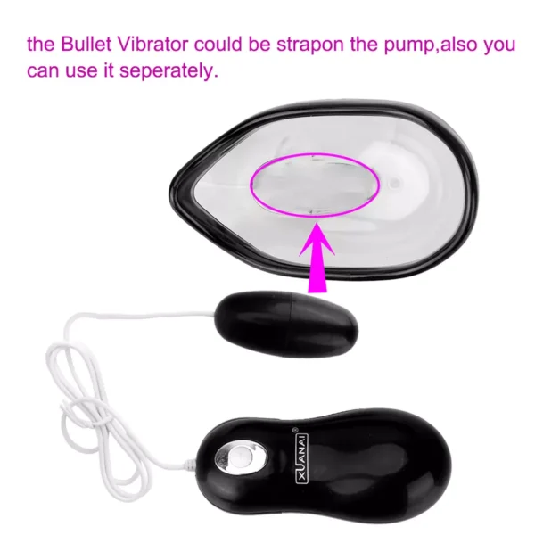Vagina & Breast Enhance Sucking Vibrator Sex Toy - Image 4