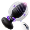 360° Rotating Rechargeable Anal Plug Vibrator Sex Toy - 117