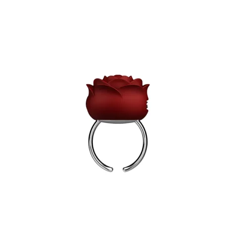 Women’s Rose Ring Vibrator Sex Toy - 128