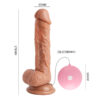 LILO 7 inch Vibrating Dildo Sex Toys (Wired) - 24