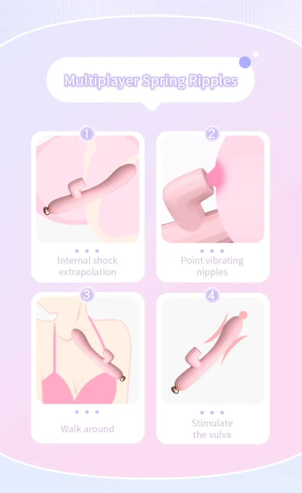 Lilo Clit and Nipple Sucking Rabbit Vibrator Sex Toy - 42 - Image 9