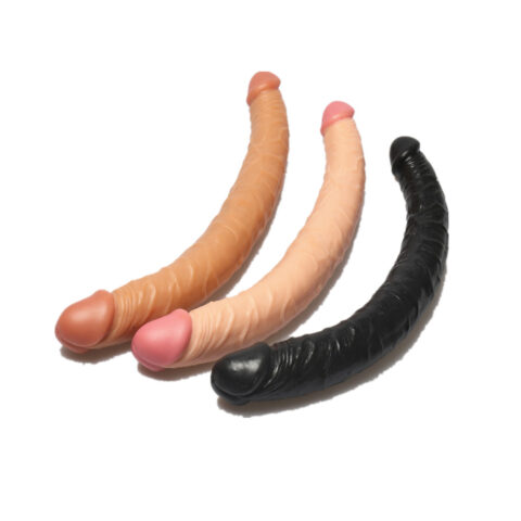 Double Head Women's Dildo Sex Toy - 19