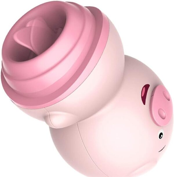 Pig Licking Vibrator Tongue Oral Sex Clitoral & Nipple Simulator Sex Toy - 39 - Image 2