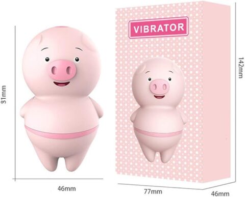 Pig Licking Vibrator Tongue Oral Sex Clitoral & Nipple Simulator Sex Toy - 39