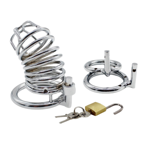 BDSM Chastity Penis Cage Lockable - S44