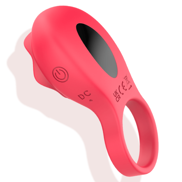 App Controlled Rose Delay Ring Vibrator Sex Toy - 132 - Image 3